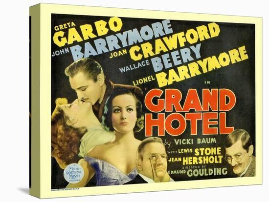 Grand Hotel, 1932-null-Stretched Canvas