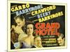 Grand Hotel, 1932-null-Mounted Art Print