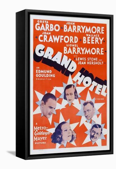 Grand Hotel, 1932-null-Framed Stretched Canvas