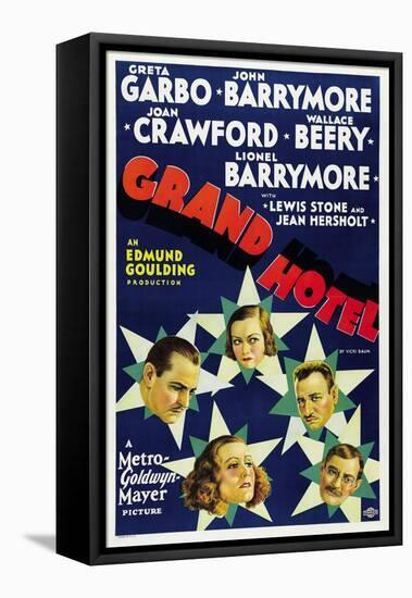 Grand Hotel 1932-null-Framed Stretched Canvas