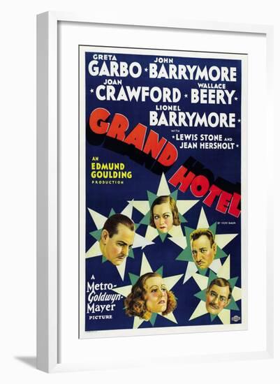 Grand Hotel 1932-null-Framed Giclee Print