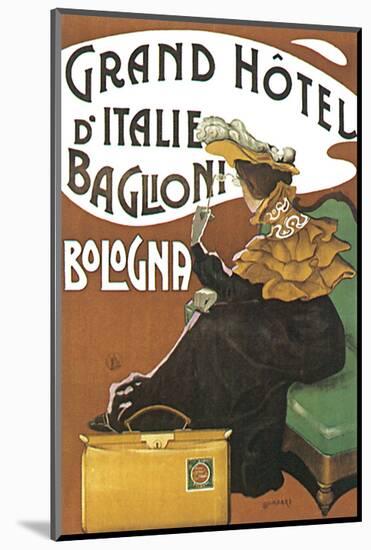 Grand Hotel d'Italie Baglioni-null-Mounted Art Print