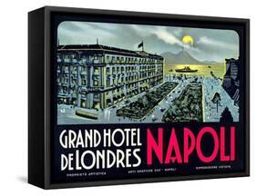 Grand Hotel De Londres, Napoli-null-Framed Stretched Canvas