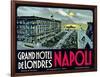 Grand Hotel De Londres, Napoli-null-Framed Art Print