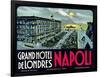 Grand Hotel De Londres, Napoli-null-Framed Art Print