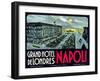 Grand Hotel De Londres, Napoli-null-Framed Art Print