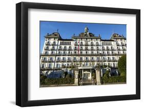 Grand Hotel Des Iles Borromees, Stresa, Lake Maggiore, Piedmont, Italy, Europe-Yadid Levy-Framed Photographic Print