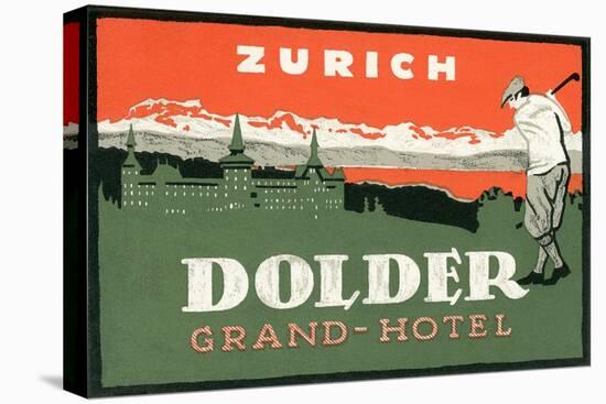 Grand Hotel Dolder, Zurich-null-Stretched Canvas