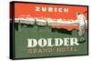 Grand Hotel Dolder, Zurich-Found Image Press-Stretched Canvas