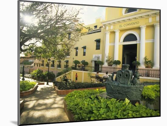 Grand Hotel El Convento and Plaza, Old San Juan, Puerto Rico-Ellen Clark-Mounted Photographic Print