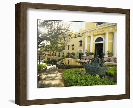 Grand Hotel El Convento and Plaza, Old San Juan, Puerto Rico-Ellen Clark-Framed Photographic Print