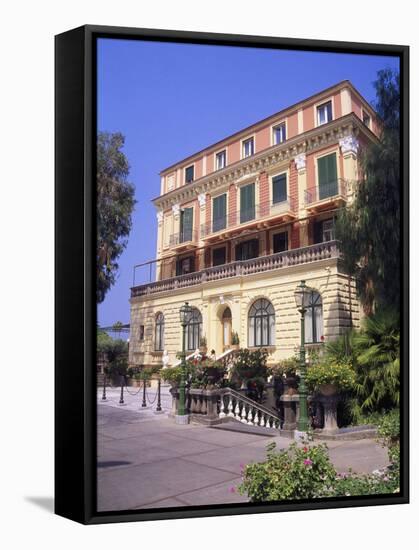 Grand Hotel Excelsior Vittoria, Sorrento-Barry Winiker-Framed Stretched Canvas