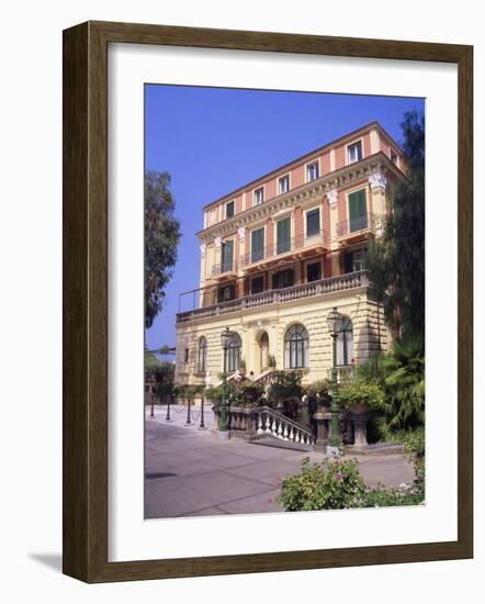 Grand Hotel Excelsior Vittoria, Sorrento-Barry Winiker-Framed Photographic Print