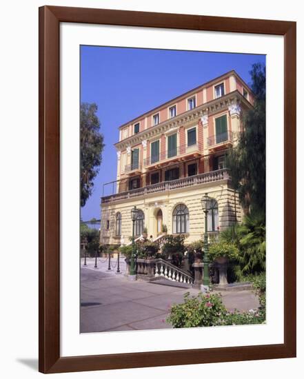 Grand Hotel Excelsior Vittoria, Sorrento-Barry Winiker-Framed Photographic Print