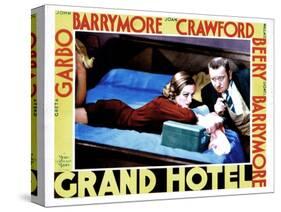 Grand Hotel, from Left, Joan Crawford, Wallace Beery, 1932-null-Stretched Canvas