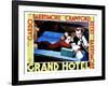 Grand Hotel, from Left, Joan Crawford, Wallace Beery, 1932-null-Framed Art Print