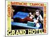 Grand Hotel, from Left, Joan Crawford, Wallace Beery, 1932-null-Mounted Art Print