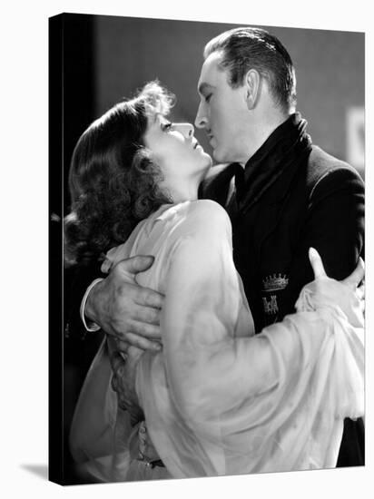 Grand Hotel, Greta Garbo, John Barrymore, 1932-null-Stretched Canvas