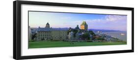 Grand Hotel in a City, Chateau Frontenac Hotel, Quebec City, Quebec, Canada-null-Framed Photographic Print