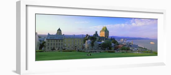 Grand Hotel in a City, Chateau Frontenac Hotel, Quebec City, Quebec, Canada-null-Framed Photographic Print