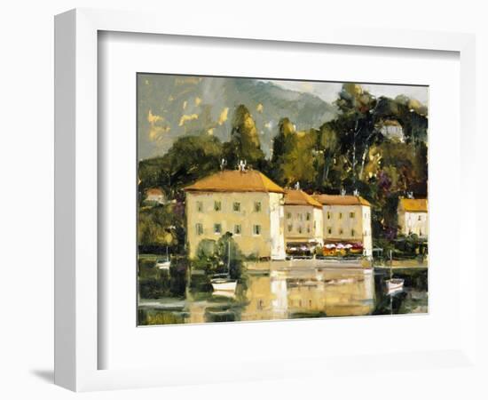 Grand Hotel, Lake Como-Ted Goerschner-Framed Giclee Print