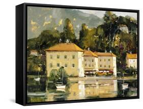 Grand Hotel, Lake Como-Ted Goerschner-Framed Stretched Canvas