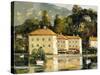 Grand Hotel, Lake Como-Ted Goerschner-Stretched Canvas