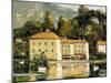 Grand Hotel, Lake Como-Ted Goerschner-Mounted Premium Giclee Print