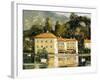 Grand Hotel, Lake Como-Ted Goerschner-Framed Giclee Print