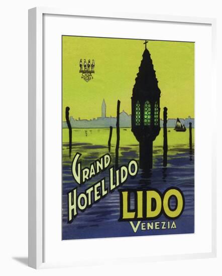 Grand Hotel Lido-null-Framed Giclee Print