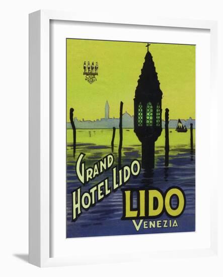 Grand Hotel Lido-null-Framed Giclee Print