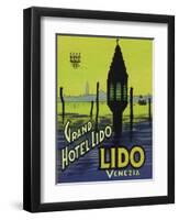 Grand Hotel Lido-null-Framed Giclee Print