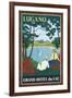 Grand Hotel Lugano-Collection Caprice-Framed Giclee Print
