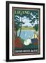 Grand Hotel Lugano-Collection Caprice-Framed Giclee Print