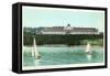 Grand Hotel, Mackinac Island, Michigan-null-Framed Stretched Canvas