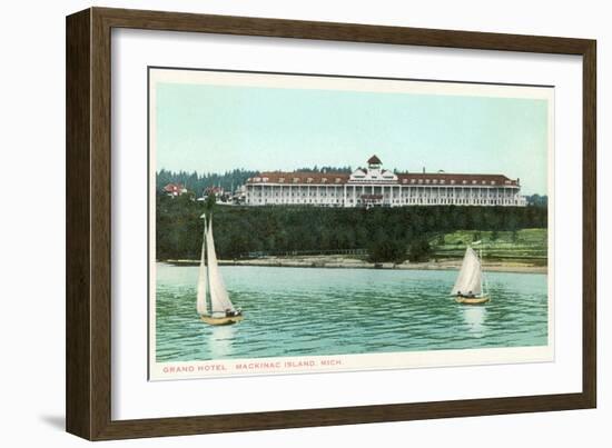 Grand Hotel, Mackinac Island, Michigan-null-Framed Art Print