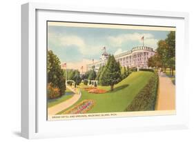 Grand Hotel, Mackinac Island, Michigan-null-Framed Art Print