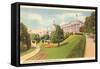 Grand Hotel, Mackinac Island, Michigan-null-Framed Stretched Canvas