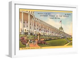 Grand Hotel, Mackinac Island, Michigan-null-Framed Art Print