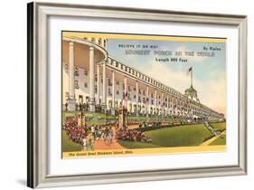 Grand Hotel, Mackinac Island, Michigan-null-Framed Art Print