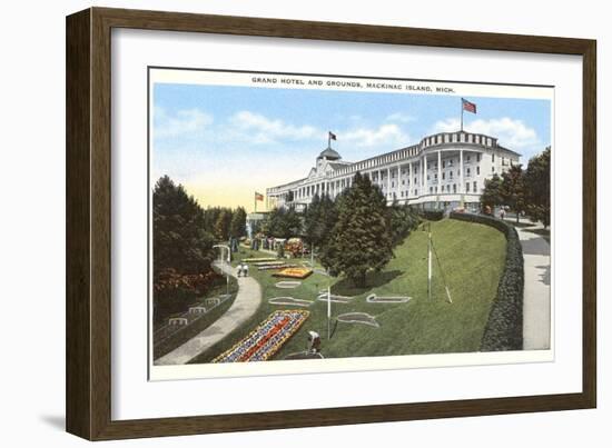 Grand Hotel, Mackinac Island, Michigan-null-Framed Art Print