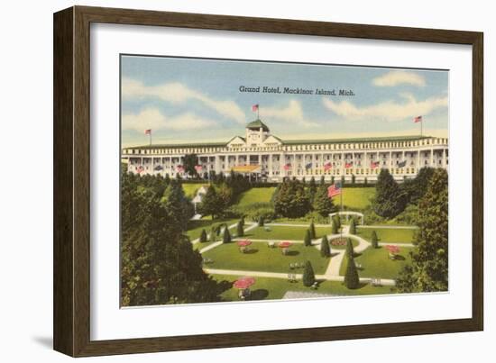 Grand Hotel, Mackinac Island, Michigan-null-Framed Art Print