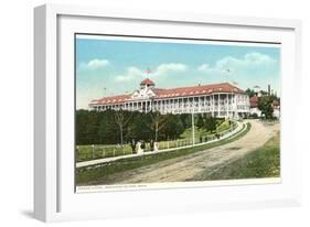 Grand Hotel, Mackinac Island, Michigan-null-Framed Art Print