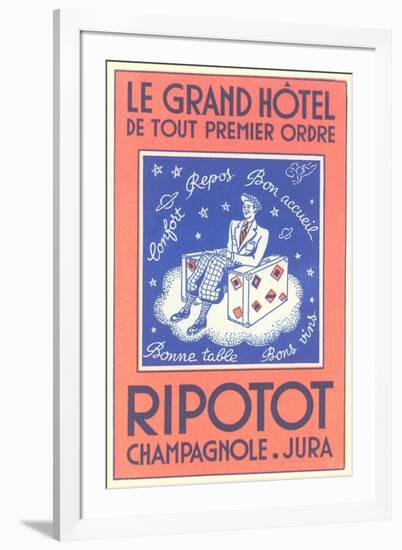 Grand Hotel Ripotot, Champagnole-null-Framed Art Print