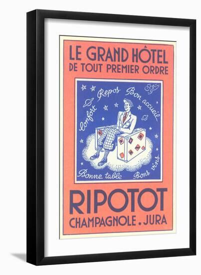 Grand Hotel Ripotot, Champagnole-null-Framed Art Print
