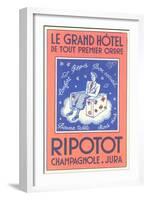 Grand Hotel Ripotot, Champagnole-null-Framed Art Print