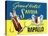 Grand Hotel Savoia, Rapallo, Italy-null-Stretched Canvas