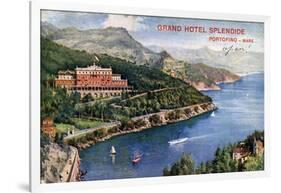 Grand Hotel Splendide, Portofino, Italy, 20th Century-null-Framed Giclee Print