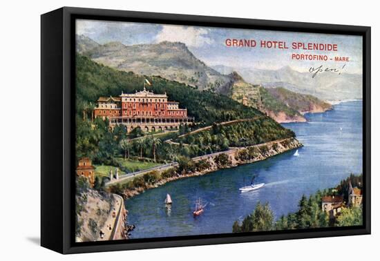 Grand Hotel Splendide, Portofino, Italy, 20th Century-null-Framed Stretched Canvas