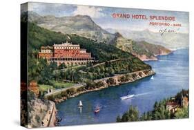 Grand Hotel Splendide, Portofino, Italy, 20th Century-null-Stretched Canvas